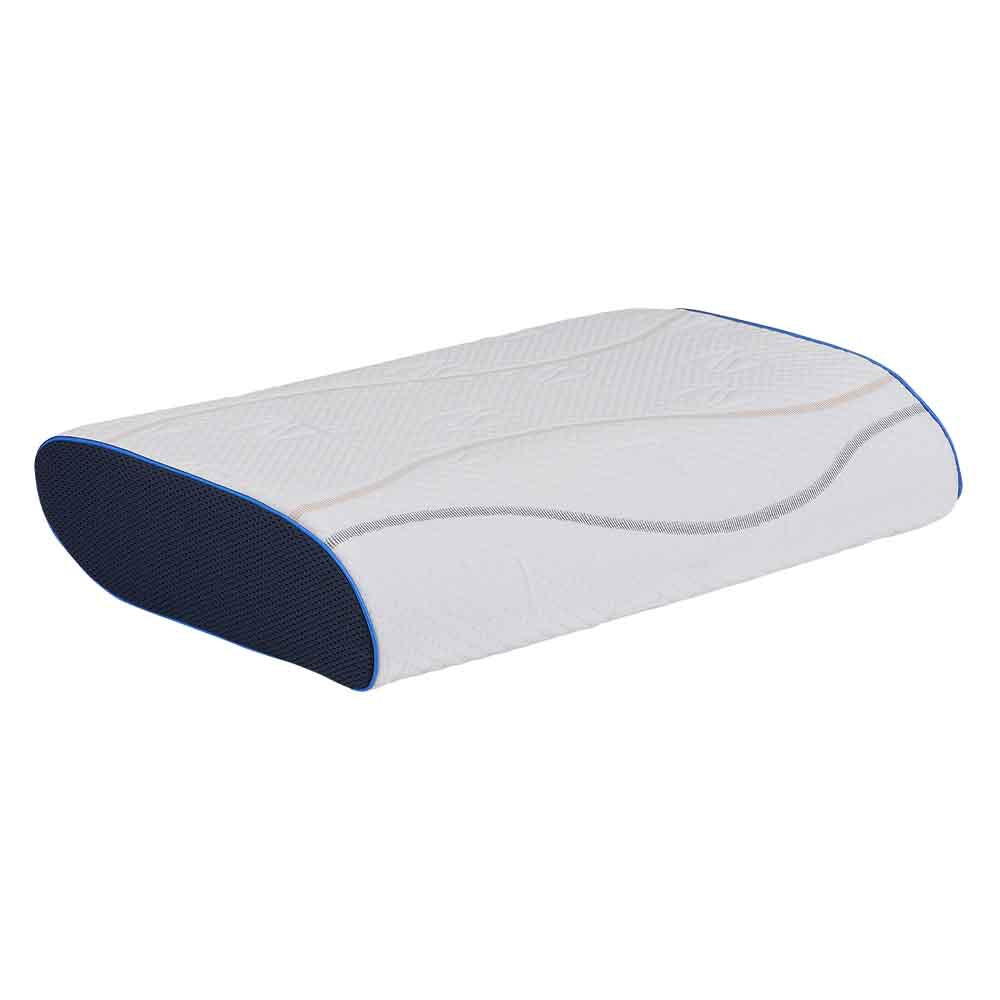 M line Pillow You Blauw