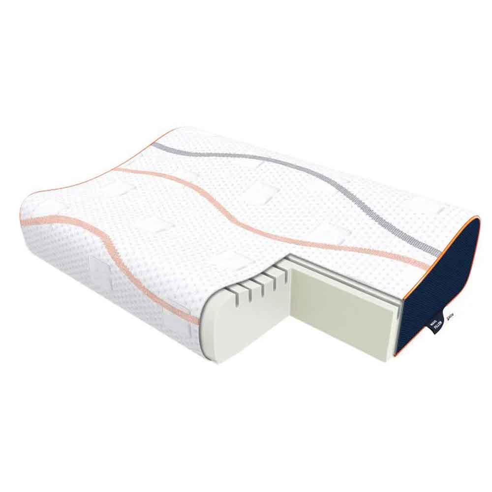 M line Wave Pillow