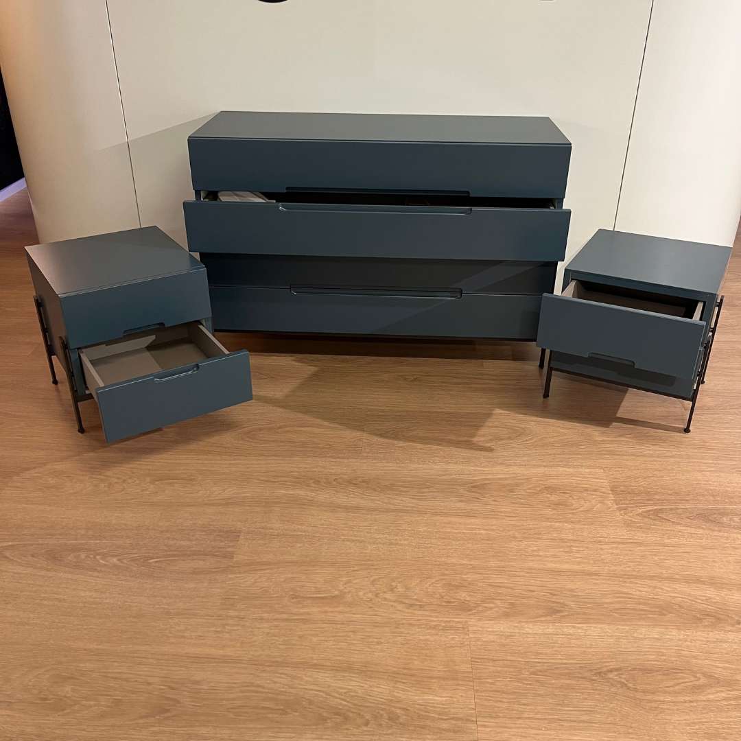 Showmodel Novamobili Float - nachtkastjes en commode