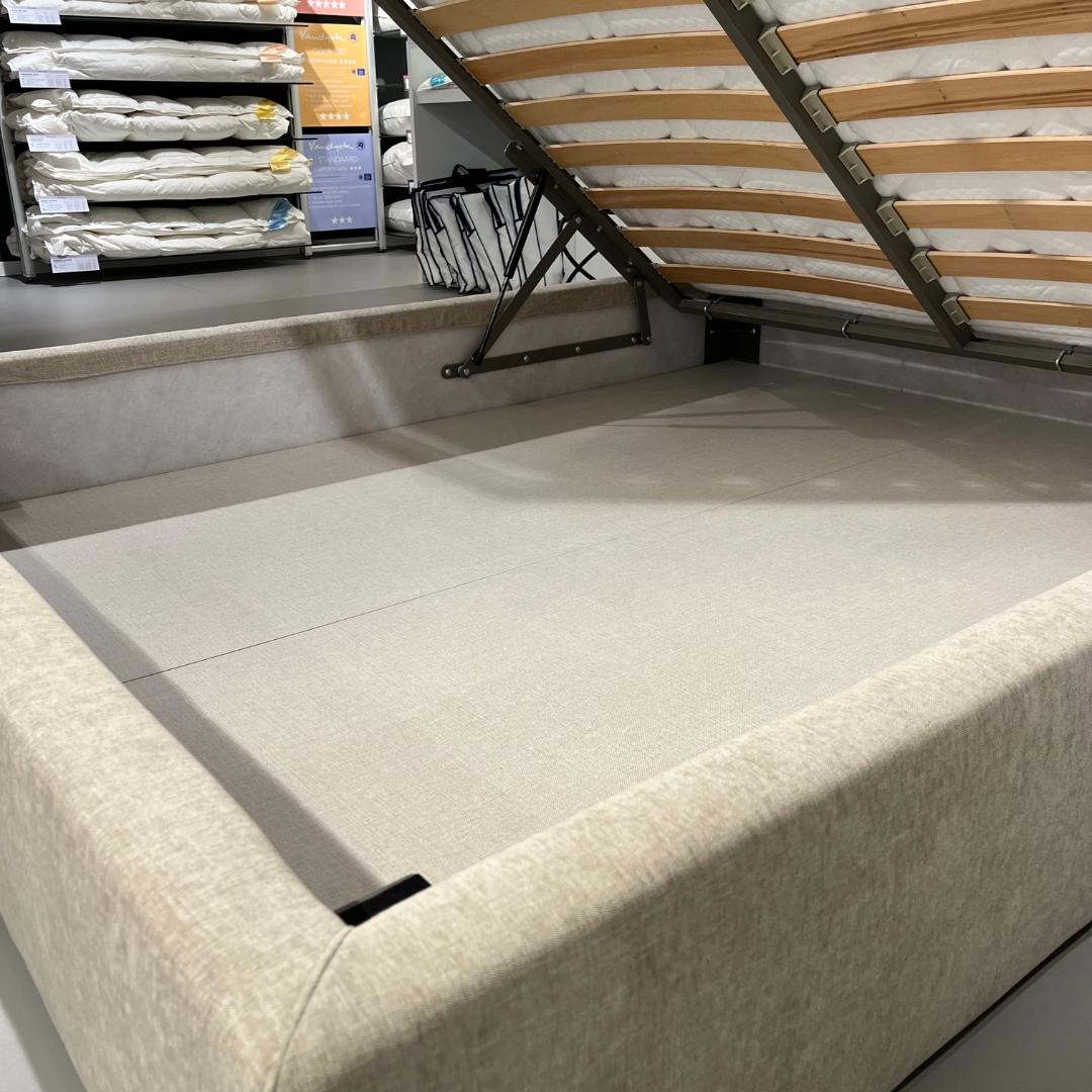 Showmodel Cinquanta3 bed York met opbergruimte 160 x 200 cm