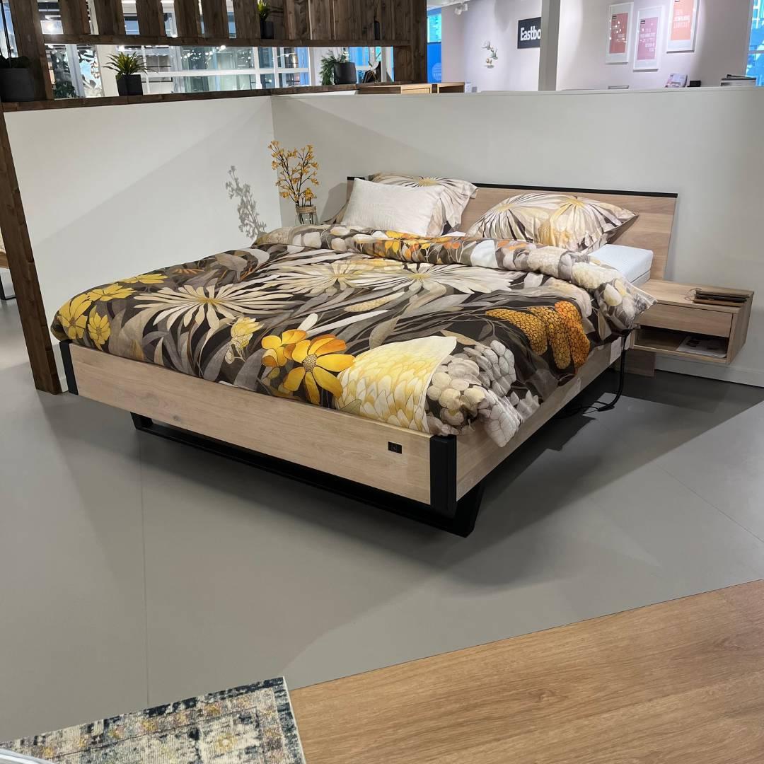 Showmodel Egwell ledikant Pim met opberglade - 180 x 200 cm