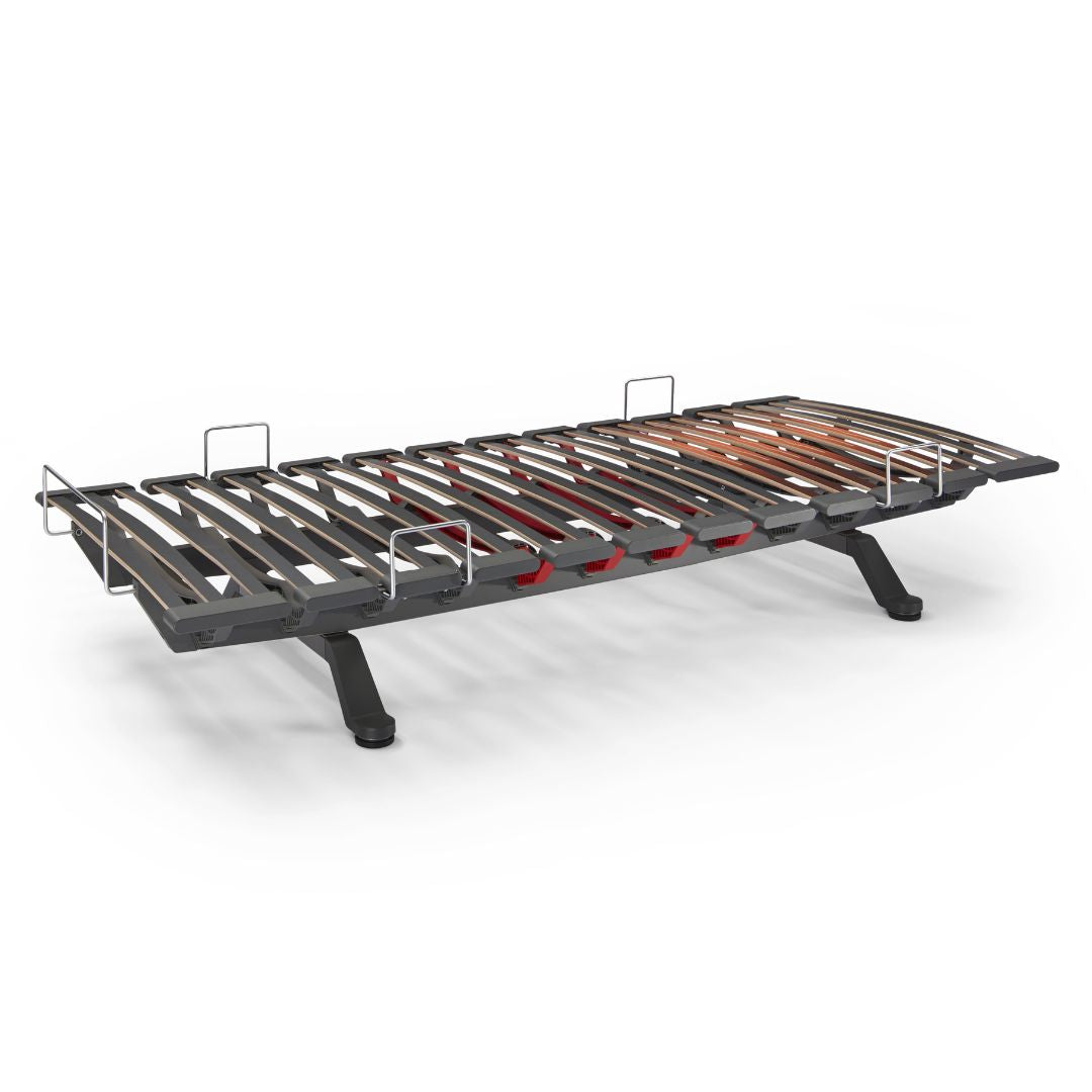 Showmodel lattenbodem Swissflex Uni 20 Bridge_05 op poten - 90 x 200 cm