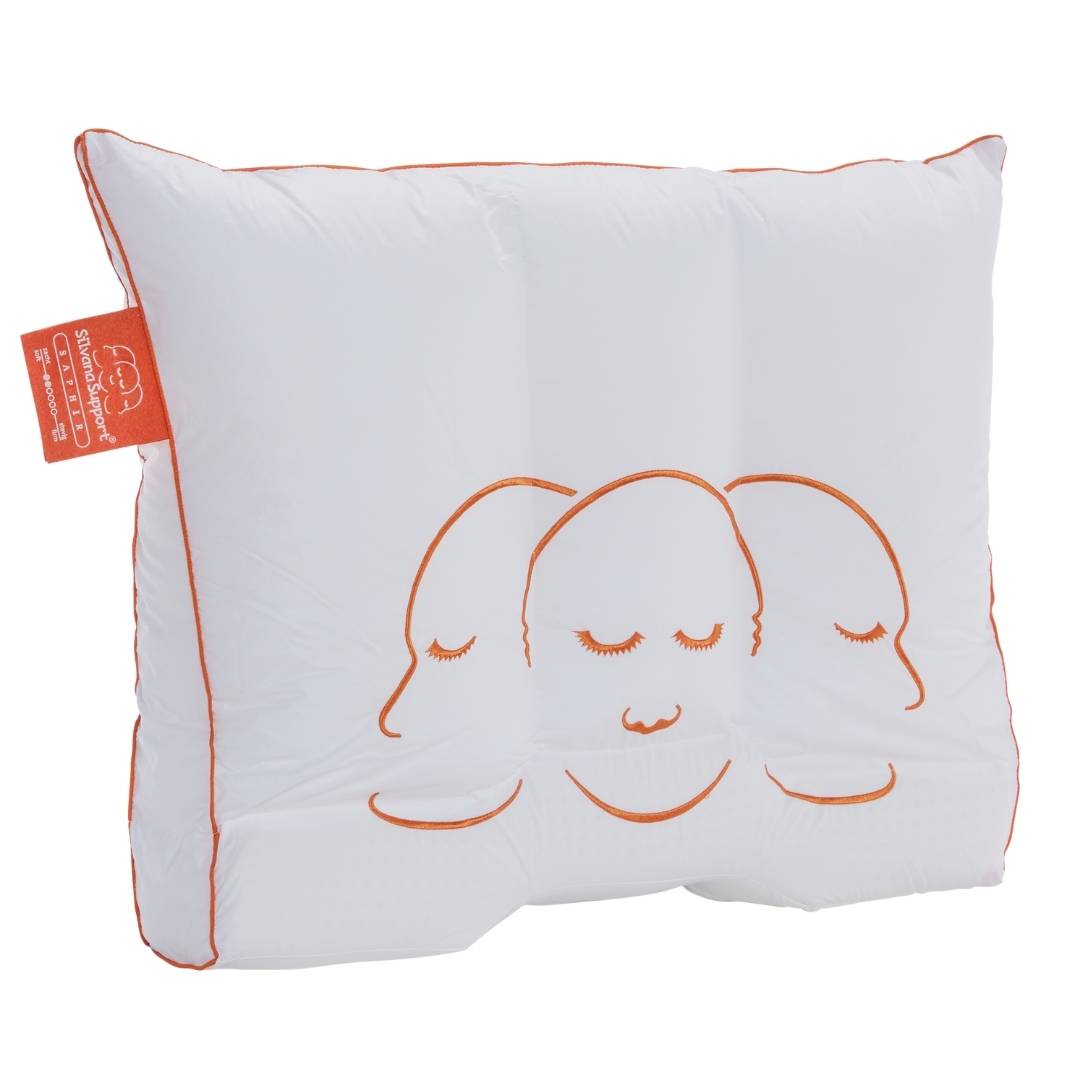 Silvana Support Neksteun Hoofdkussen Oranje (2) Zacht