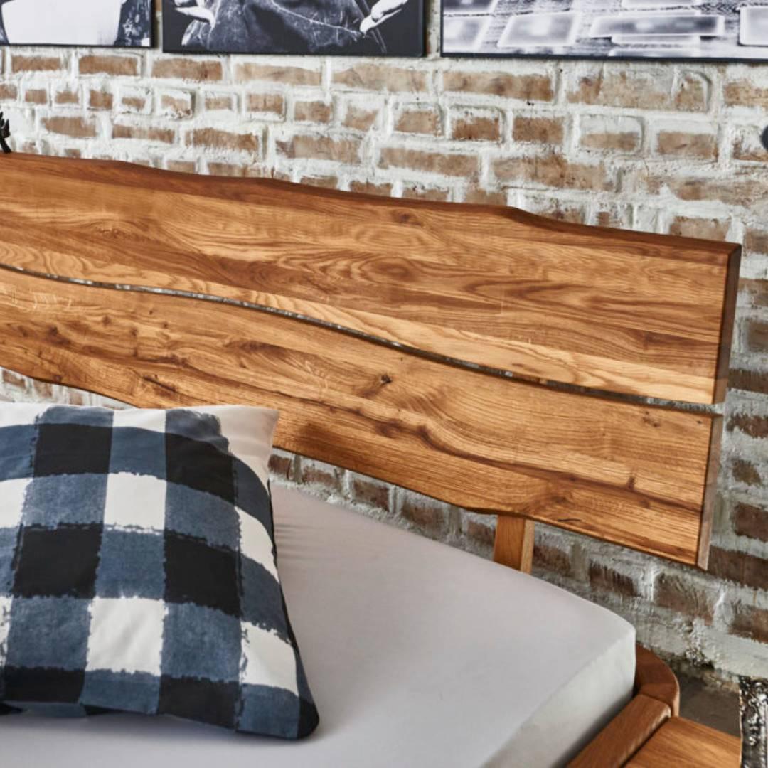 Tjornbo Easy Sleep met Boomkanten hoofdbord