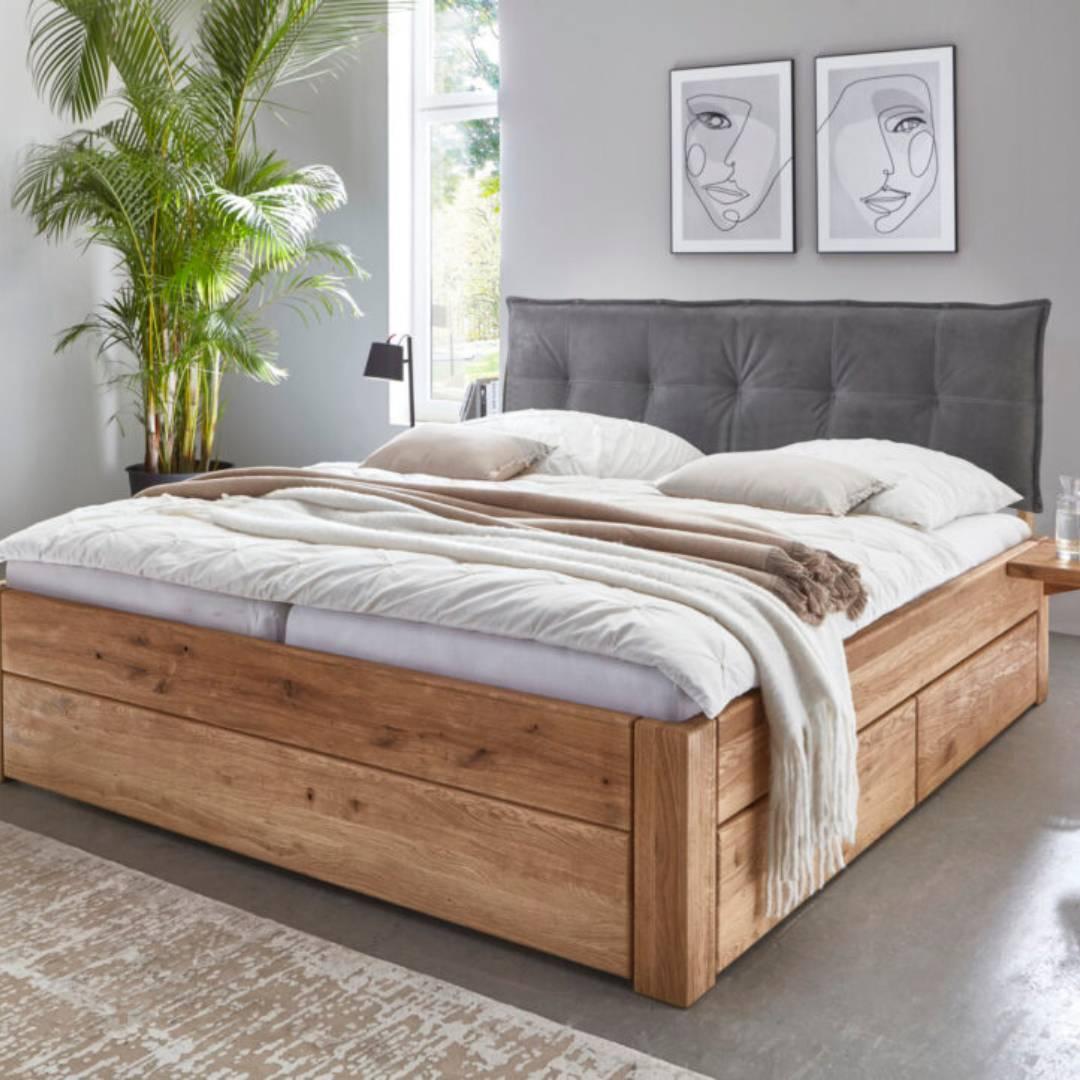 Tjornbo Easy Sleep met laden en design hoofdbord