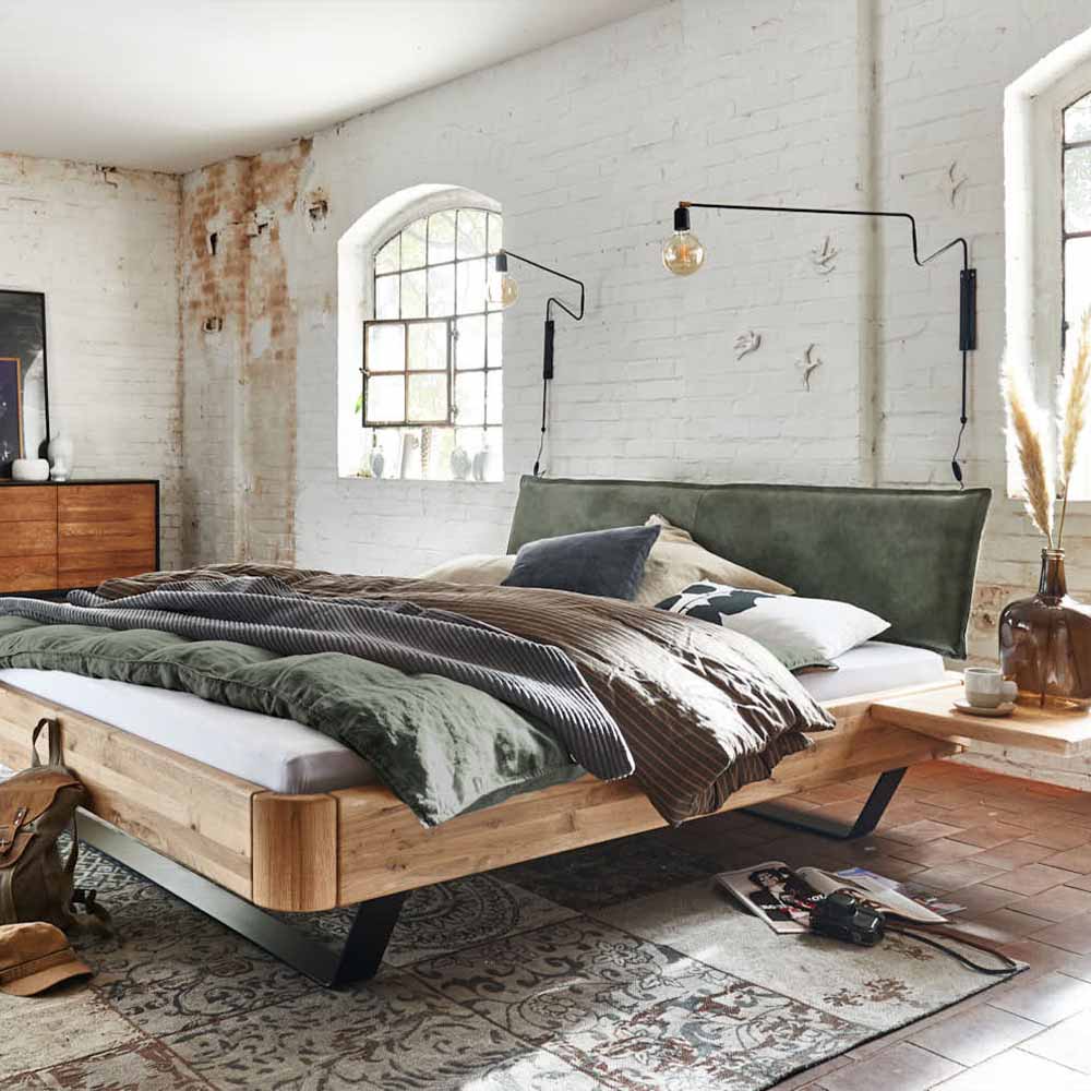 Tjornbo Easy Sleep met gestoffeerd hoofdbord Velours