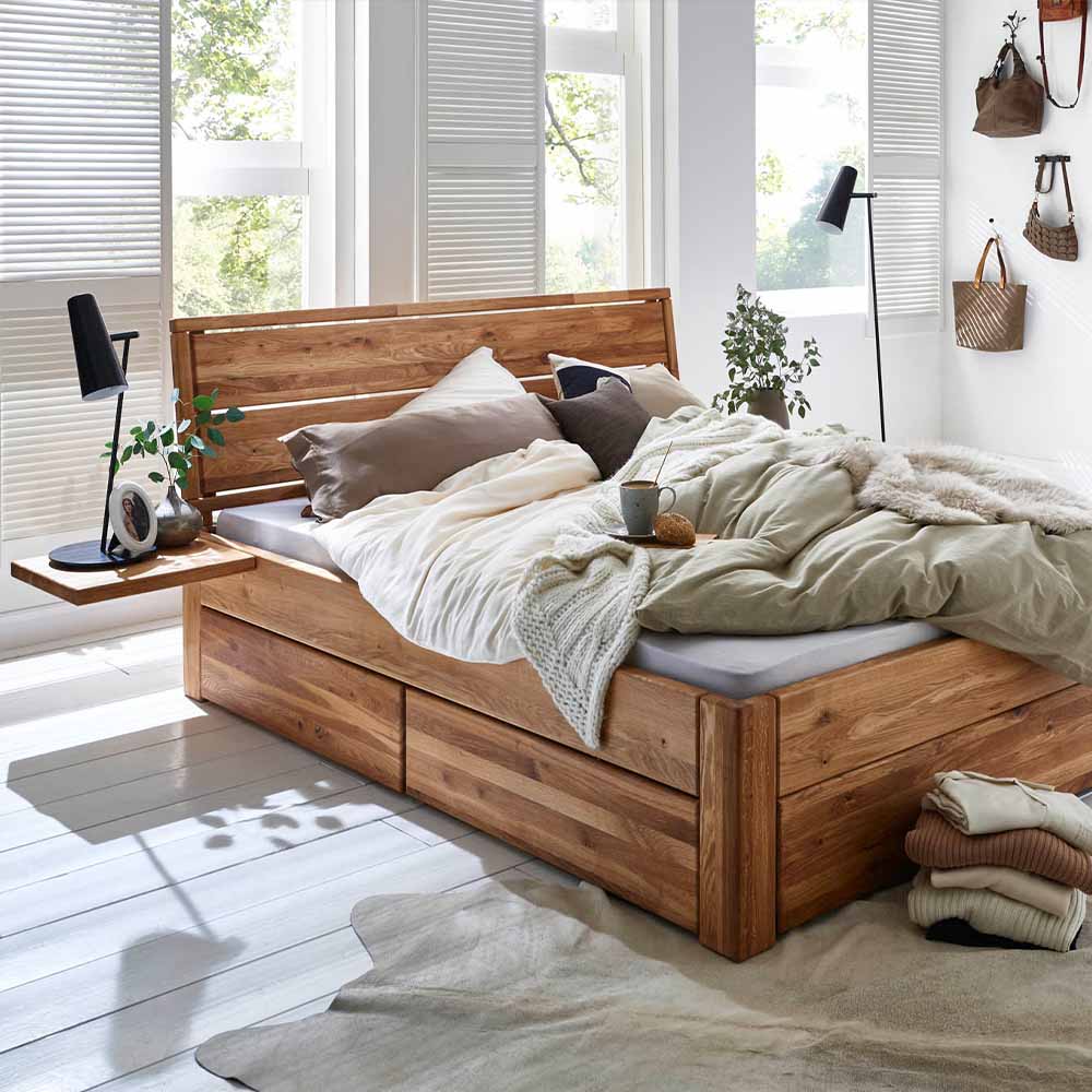 Tjornbo Easy Sleep met laden en boomkant hoofdbord