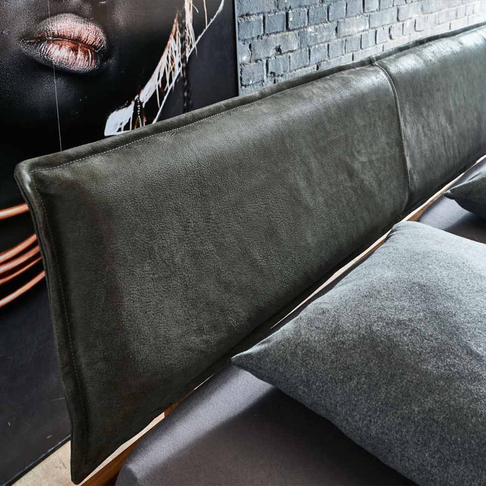 Tjornbo Modern Sleep met gestoffeerd hoofdbord Leder