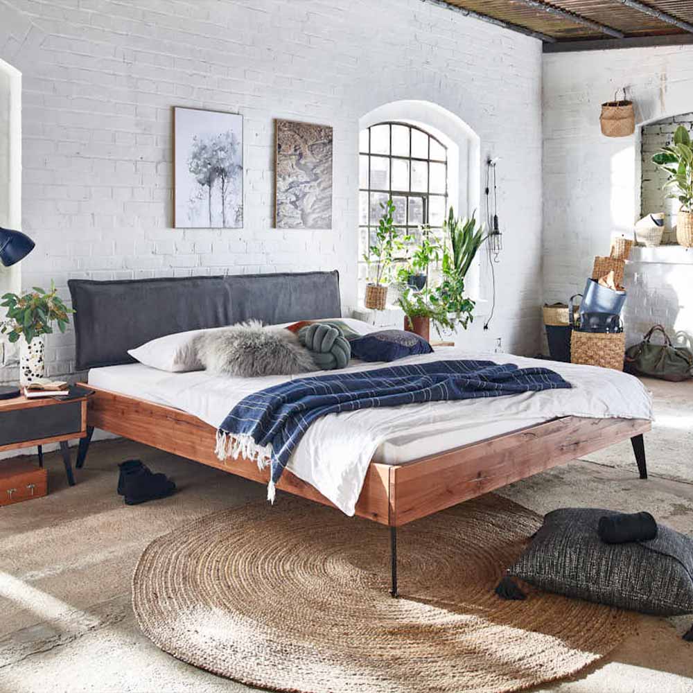 Tjornbo Modern Sleep met gestoffeerd hoofdbord Velours