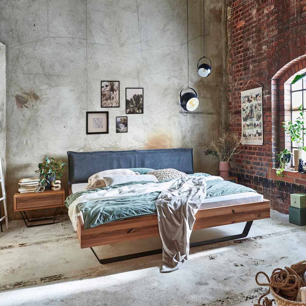 Tjornbo Modern Sleep met gestoffeerd hoofdbord Leder