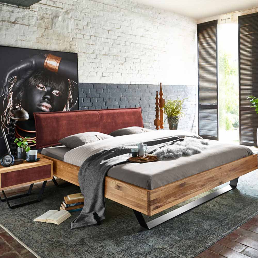 Tjornbo Modern Sleep met gestoffeerd hoofdbord Velours
