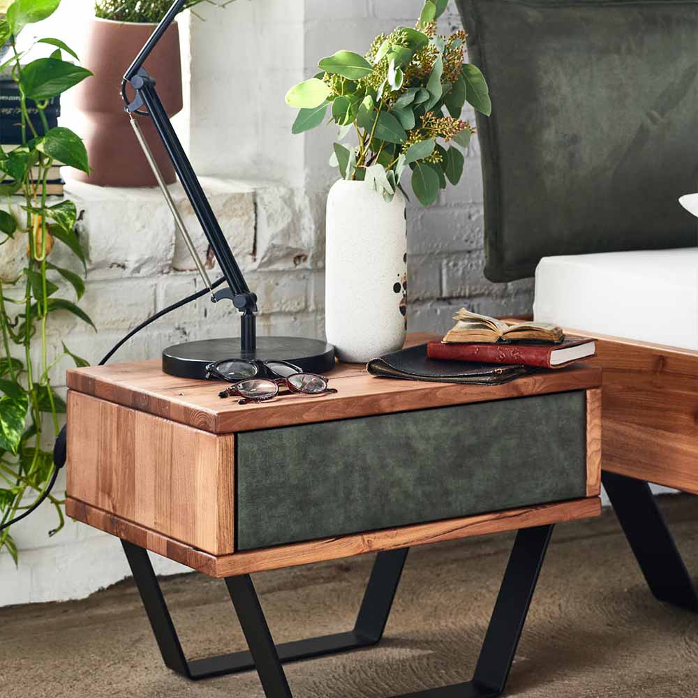 Tjornbo Modern Sleep met gestoffeerd hoofdbord Velours