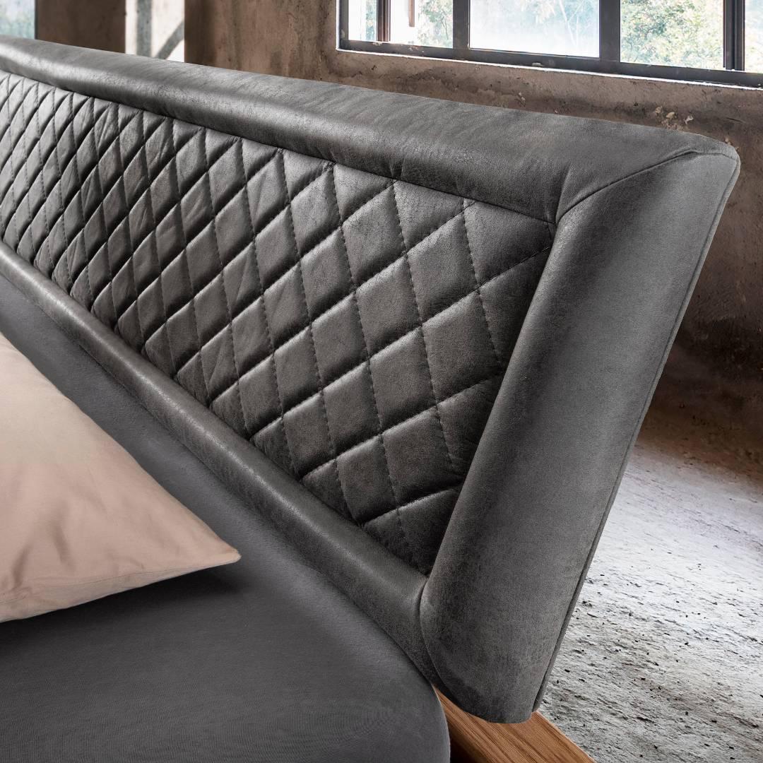 TpT Balkenbed 820 gestoffeerd hoofdbord
