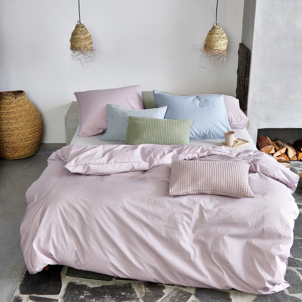 Vandyck Dekbedovertrek Washed Cotton Viola