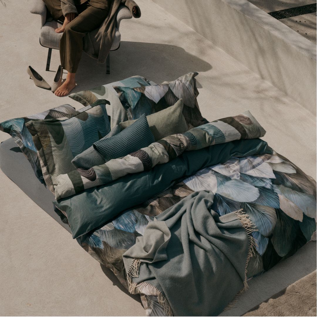 Vandyck Dekbedovertrek Dawnpetal Faded Denim