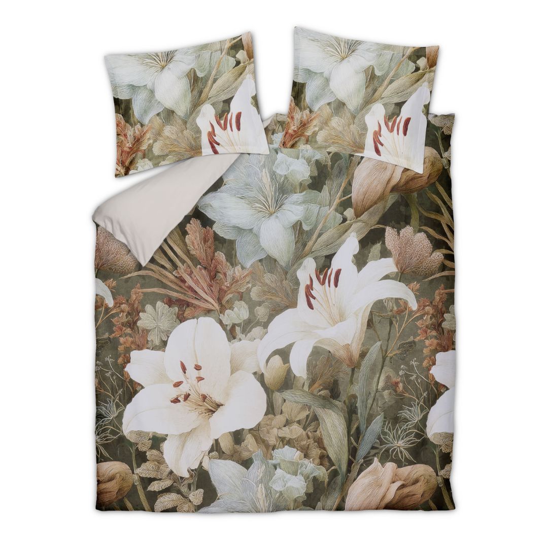 Vandyck Dekbedovertrek Floraluxe Thyme