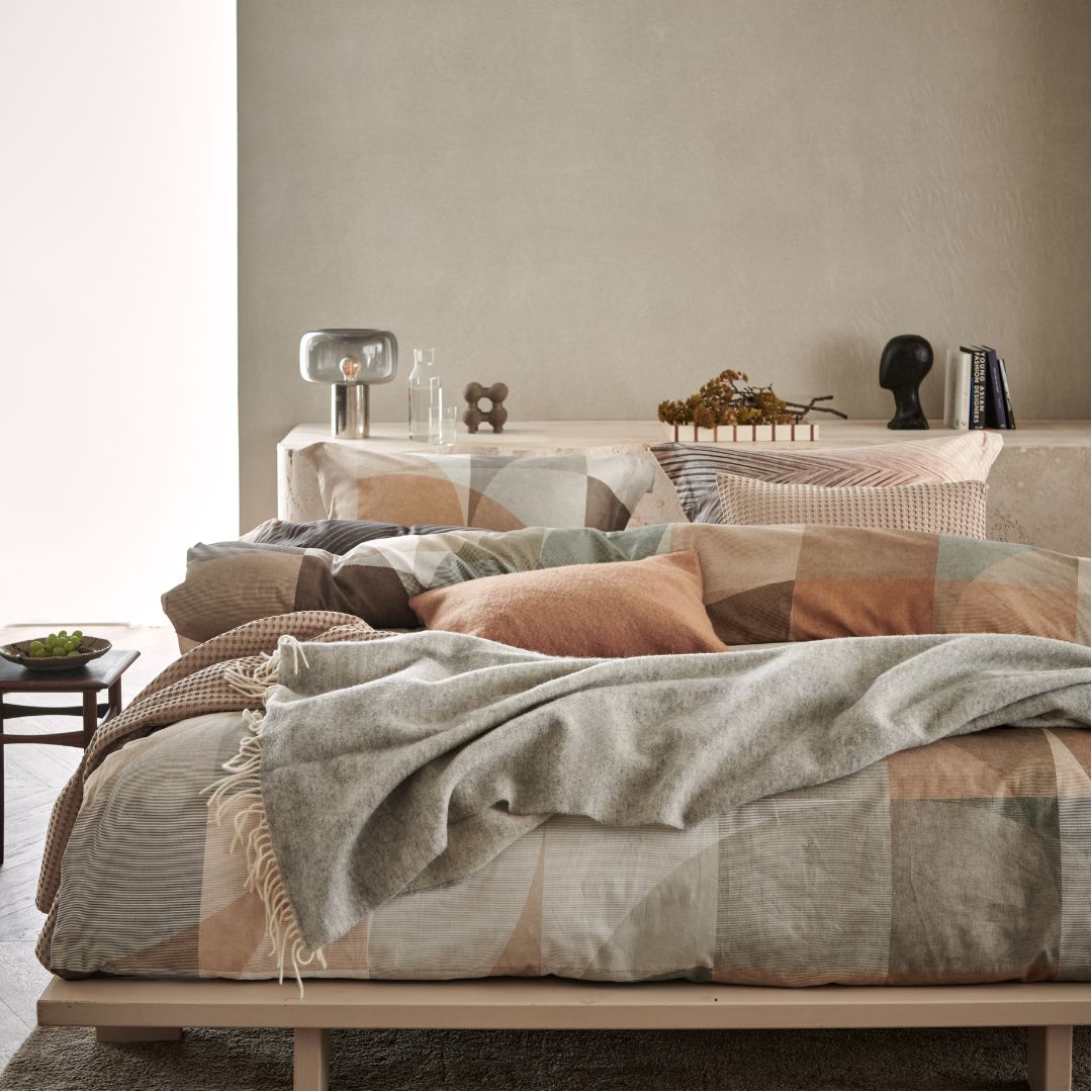 Vandyck Dekbedovertrek Muted Shapes Multi