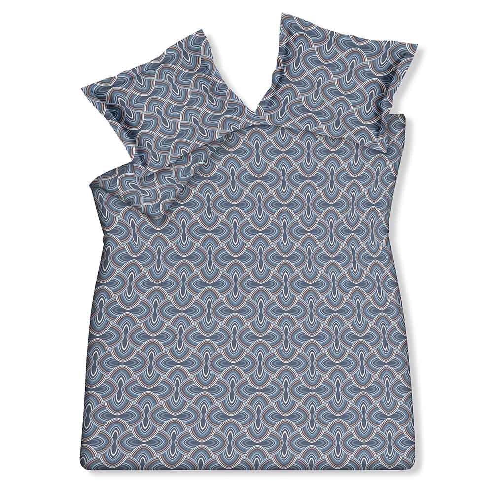 Vandyck Dekbedovertrek Bowing Powder Blue