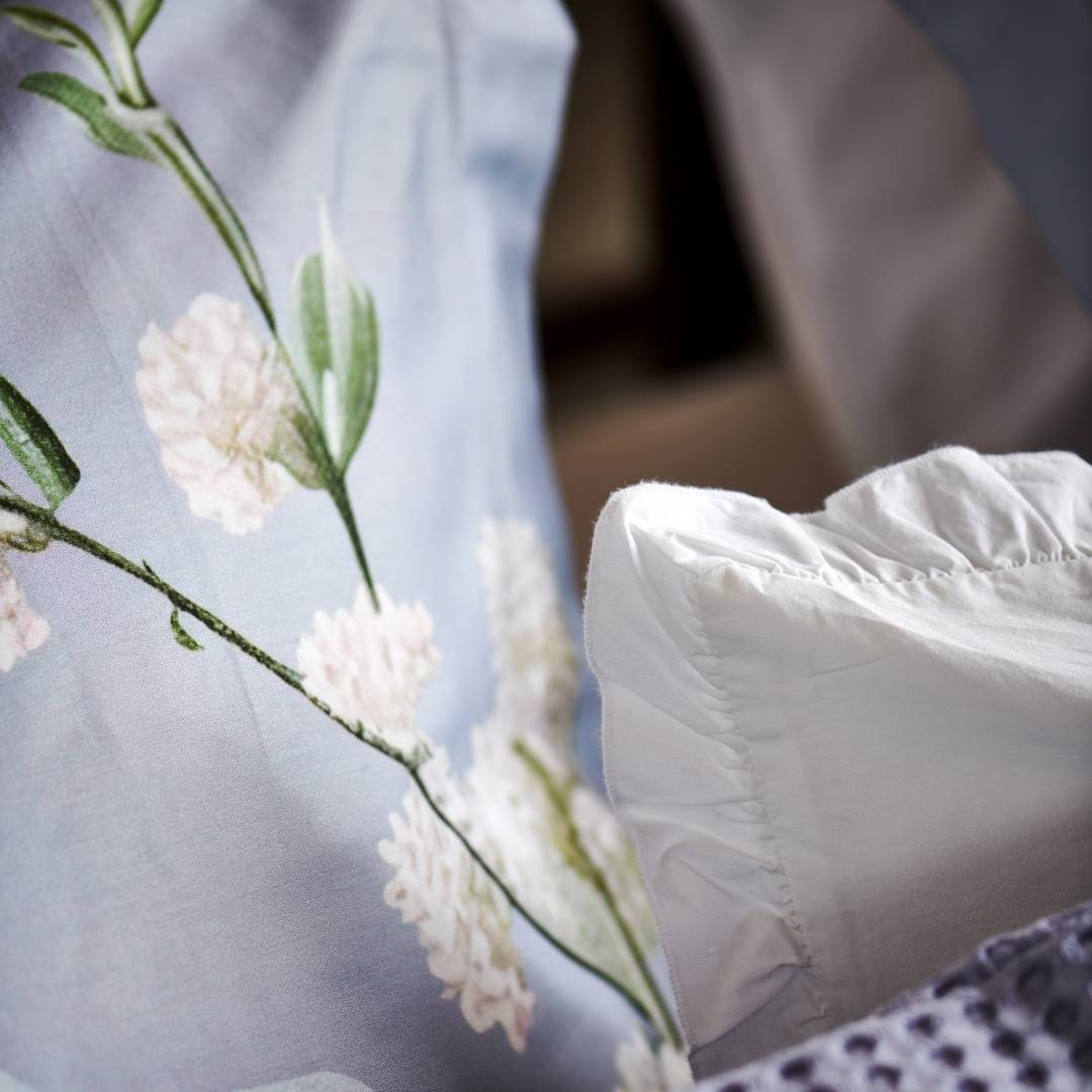 Vandyck Dekbedovertrek Fleur Festive Lavender Blue