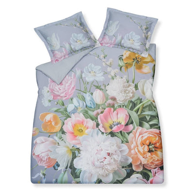 Vandyck Dekbedovertrek Fleur Festive Lavender Blue