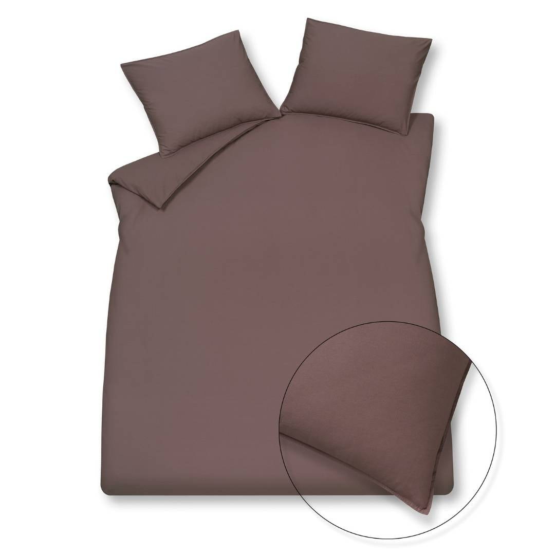 Vandyck Dekbedovertrek Washed Cotton Peppercorn