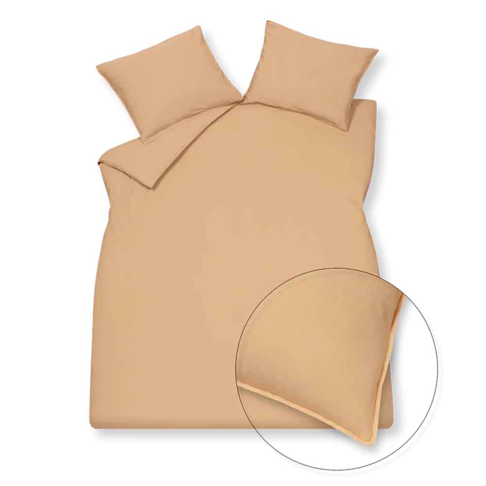 Vandyck Dekbedovertrek Washed Cotton Apricot Blush