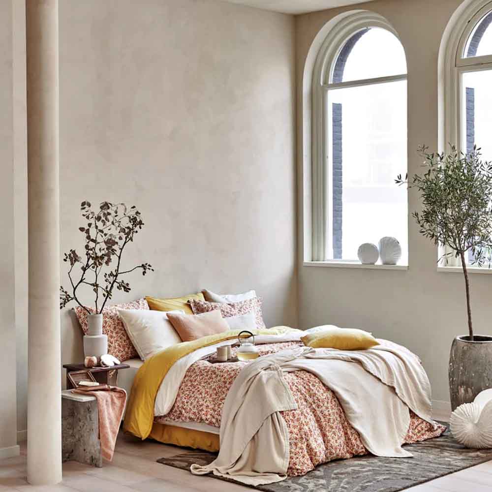 Vandyck Dekbedovertrek Washed Cotton Apricot Blush