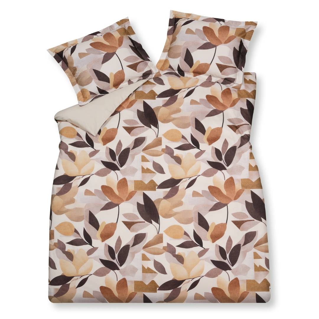 Vandyck Dekbedovertrek Autumn Fern Taupe