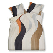 Vandyck Dekbedovertrek Curva Cream Tan