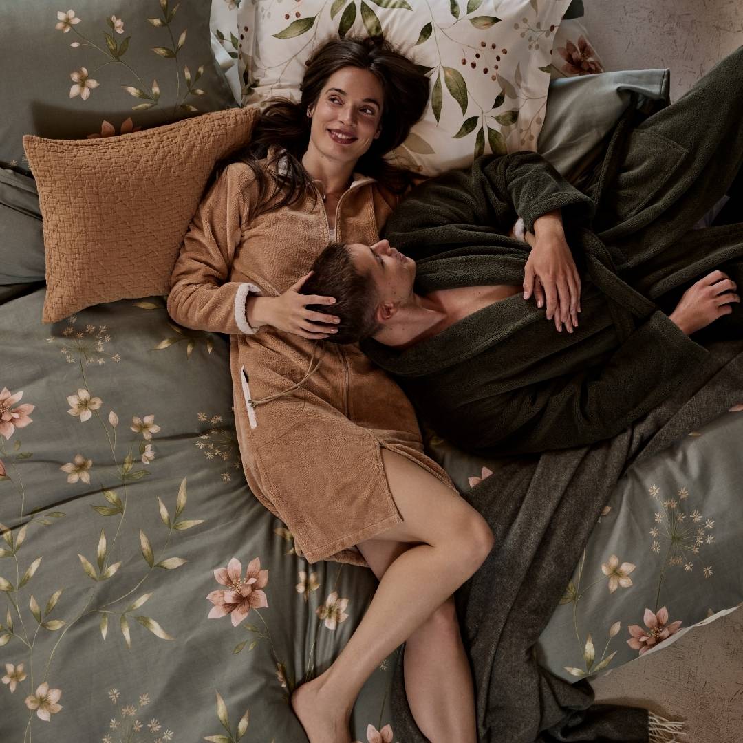 Vandyck Dekbedovertrek Fleurine Thyme