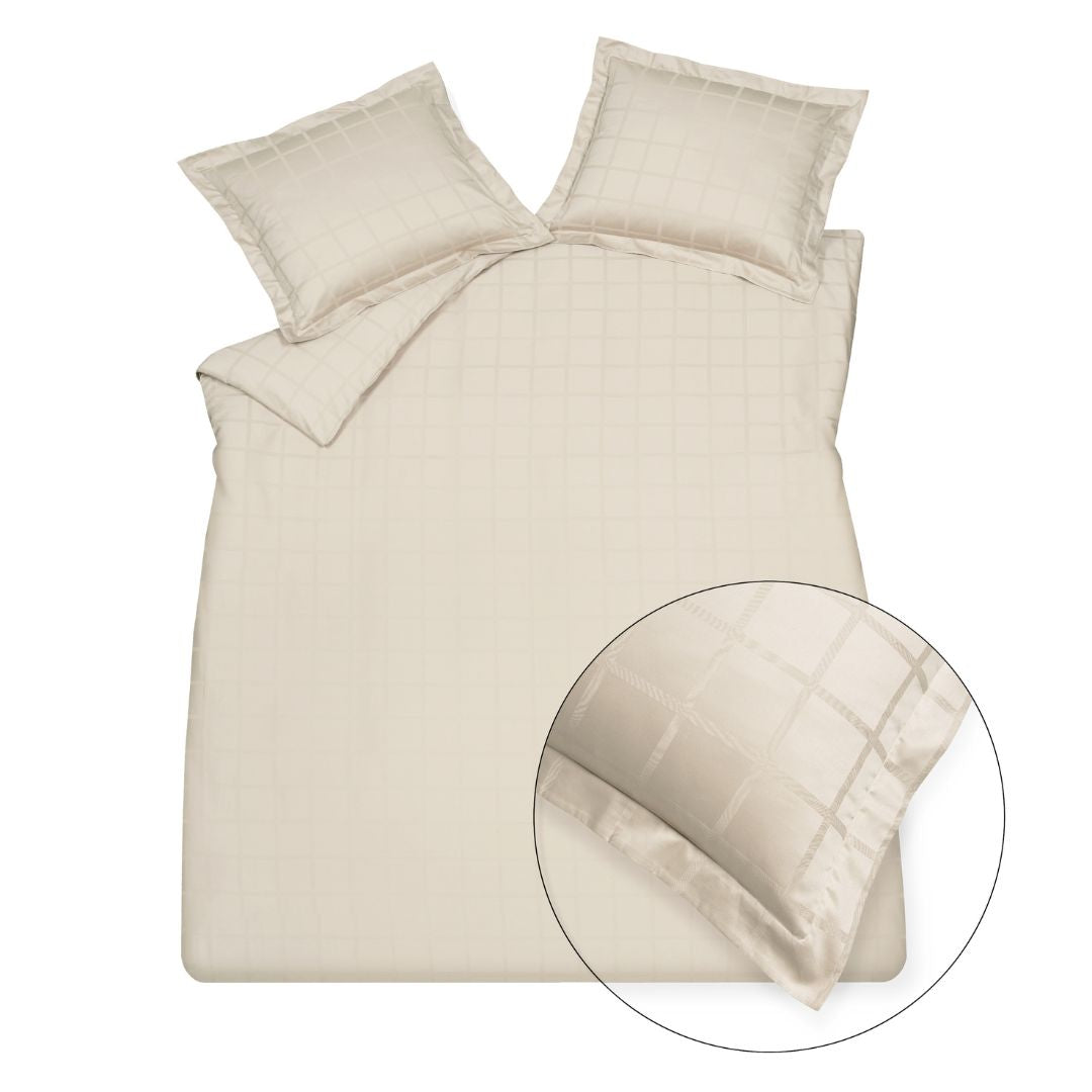 Vandyck Dekbedovertrek Home 78 Cream Tan