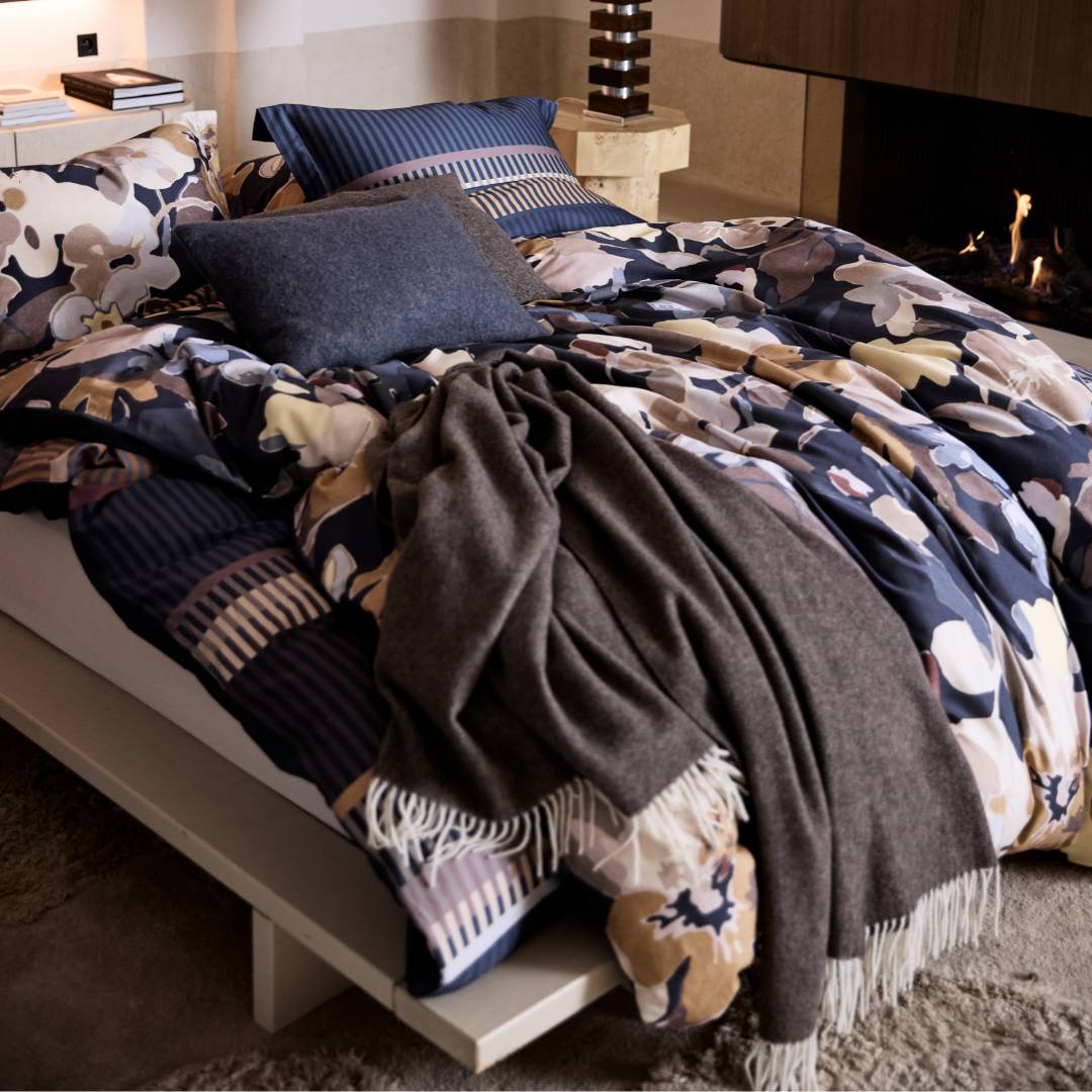 Vandyck Dekbedovertrek Nighttide Blue Ink