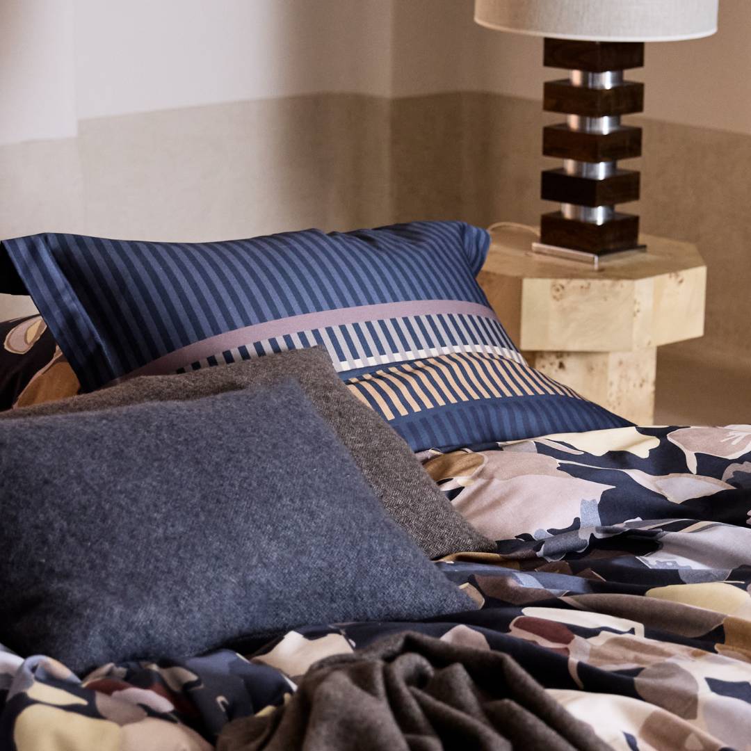 Vandyck Dekbedovertrek Nighttide Blue Ink