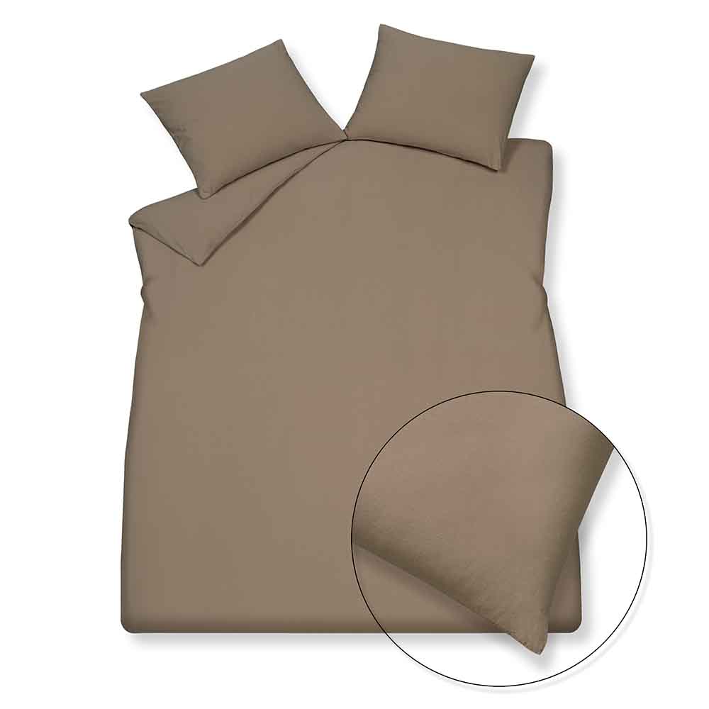 Vandyck Dekbedovertrek Pure 66 Taupe