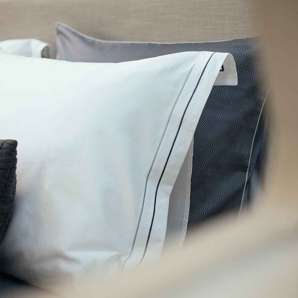 Vandyck Dekbedovertrek Purity Napels Off Black