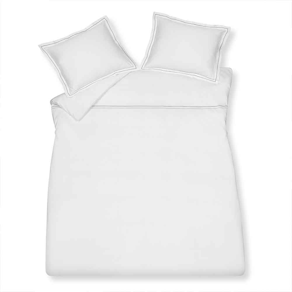 Vandyck Dekbedovertrek Purity Napels Off Black