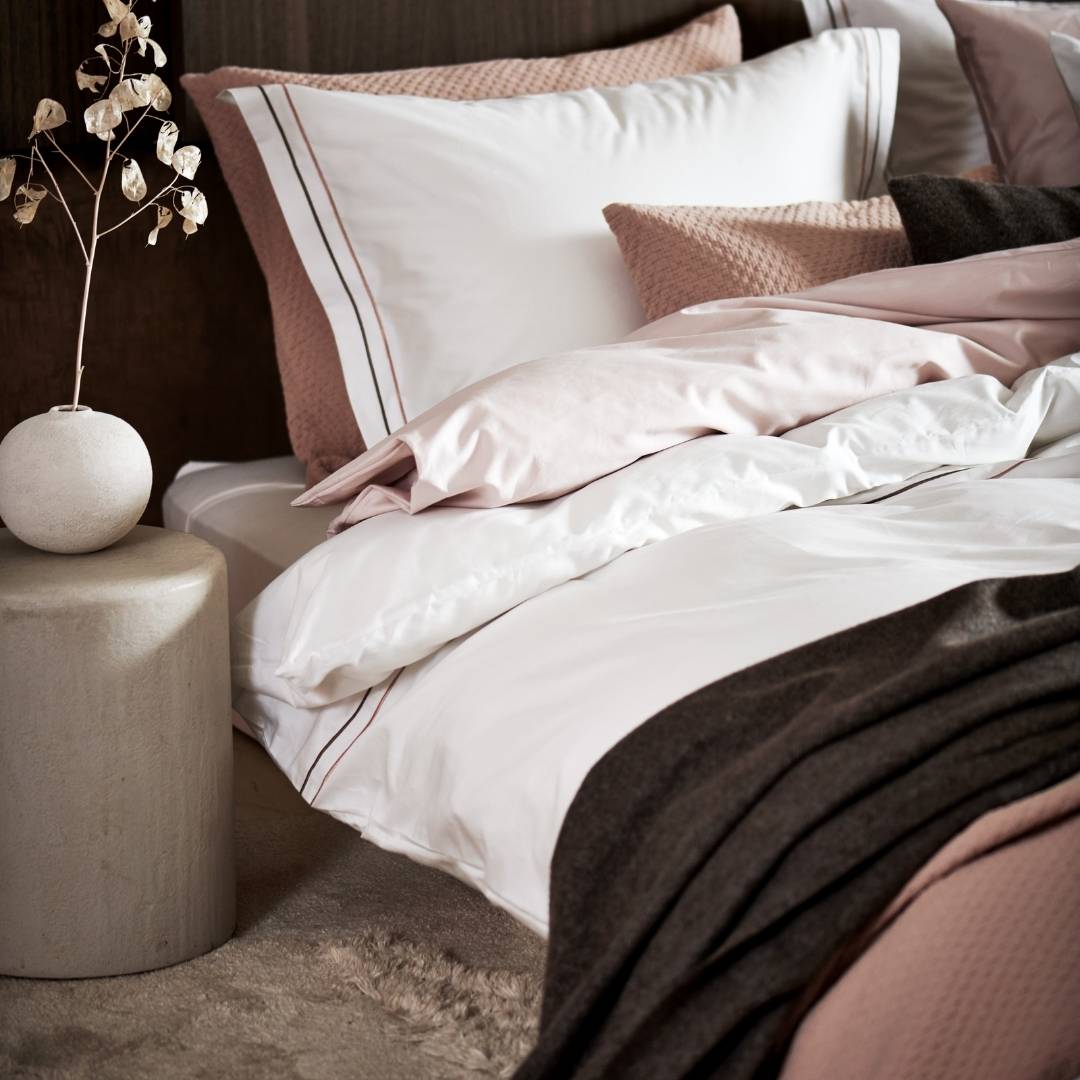 Vandyck Dekbedovertrek Purity Napels Rosewood