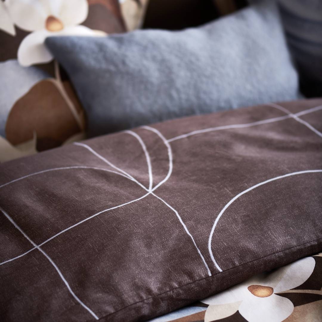 Vandyck Dekbedovertrek Puzzle Espresso