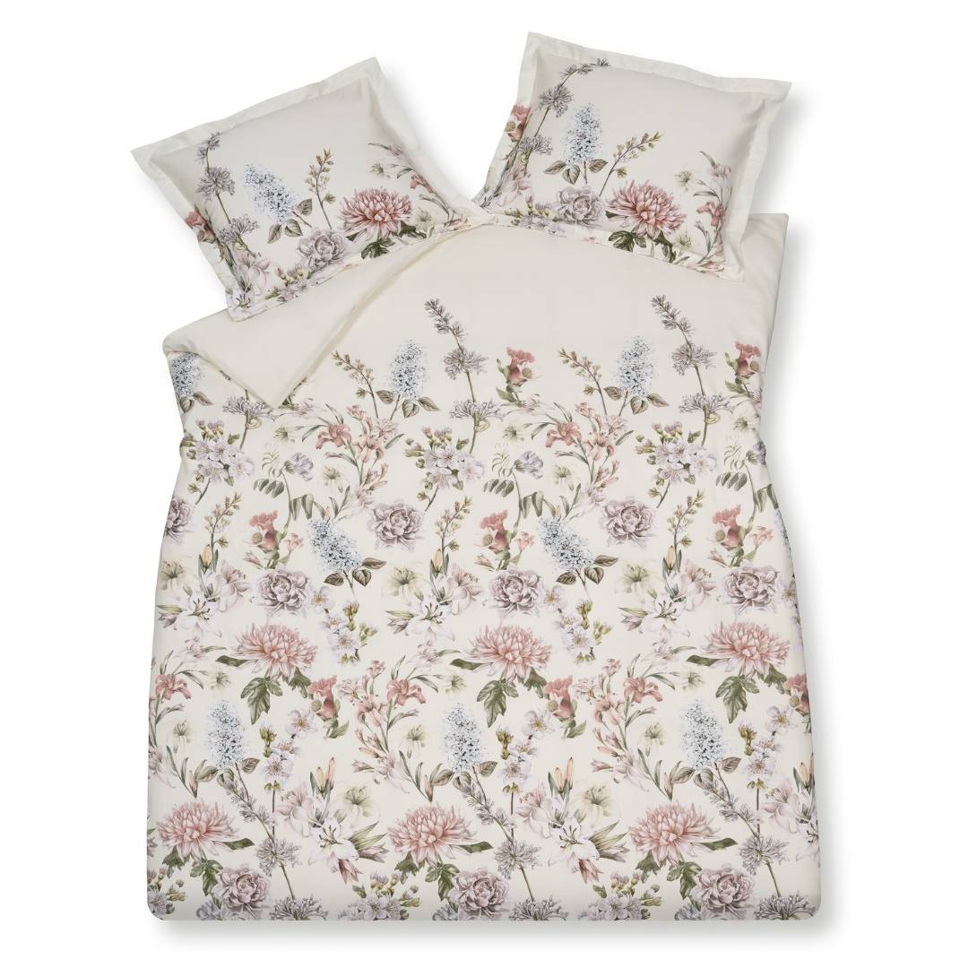 Vandyck Dekbedovertrek Rosalie Cream Tan