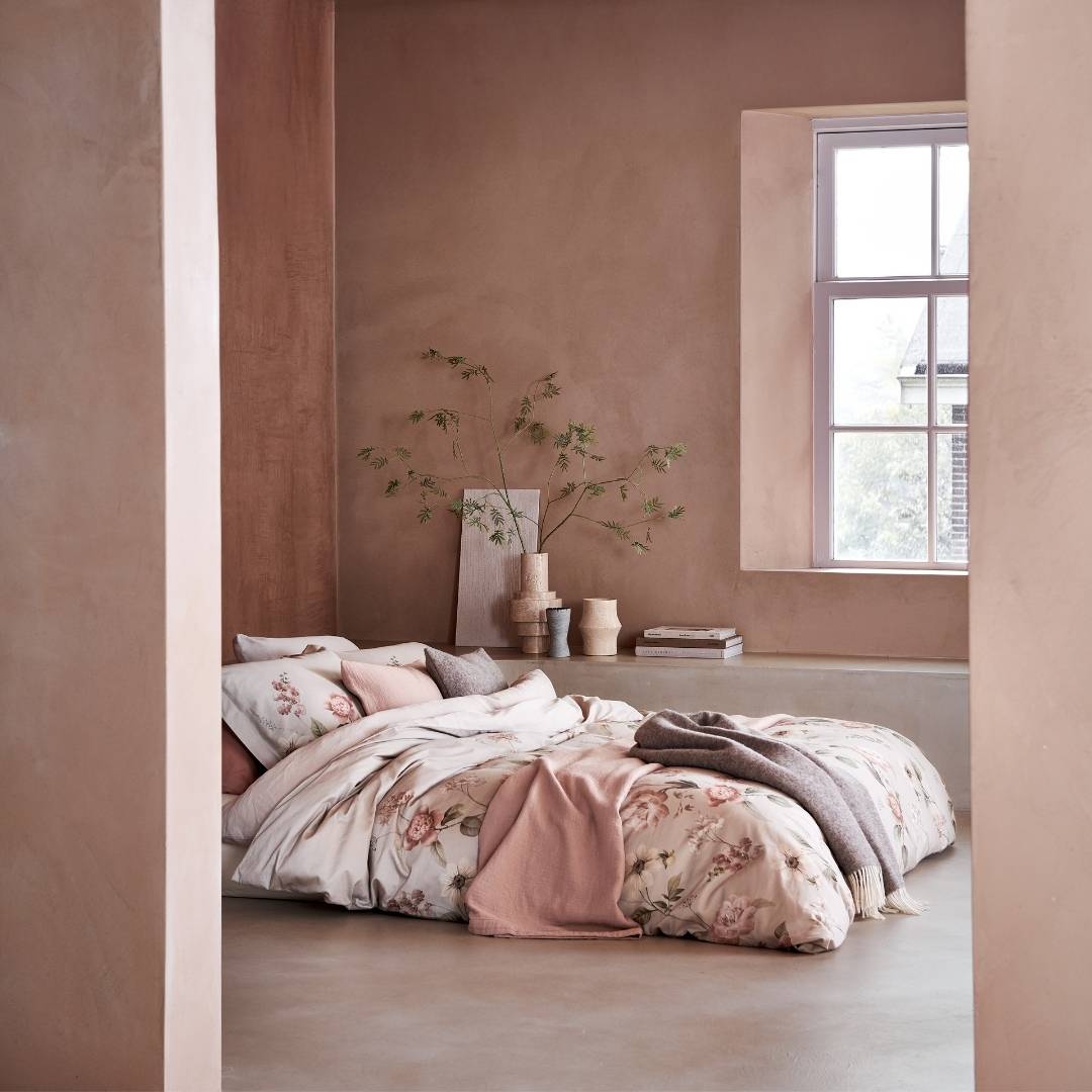 Vandyck Dekbedovertrek Rosewood Charm Linen