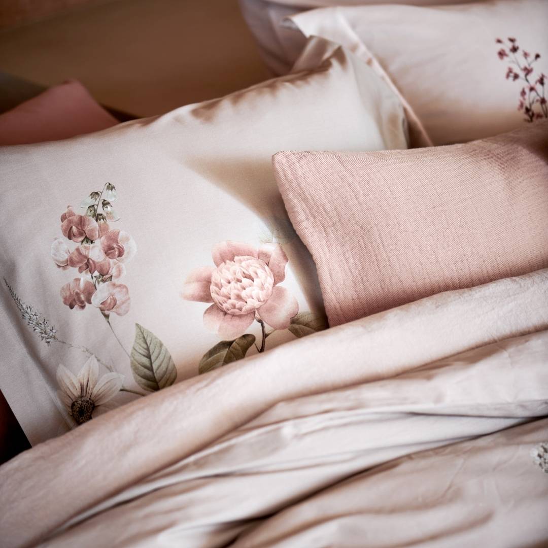 Vandyck Dekbedovertrek Rosewood Charm Linen