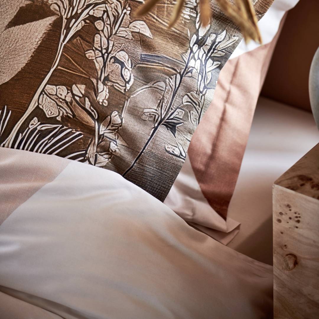 Vandyck Dekbedovertrek Sculpted Sand Stone