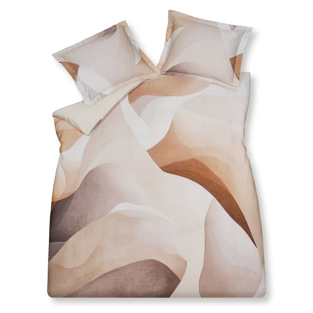 Vandyck Dekbedovertrek Sculpted Sand Stone