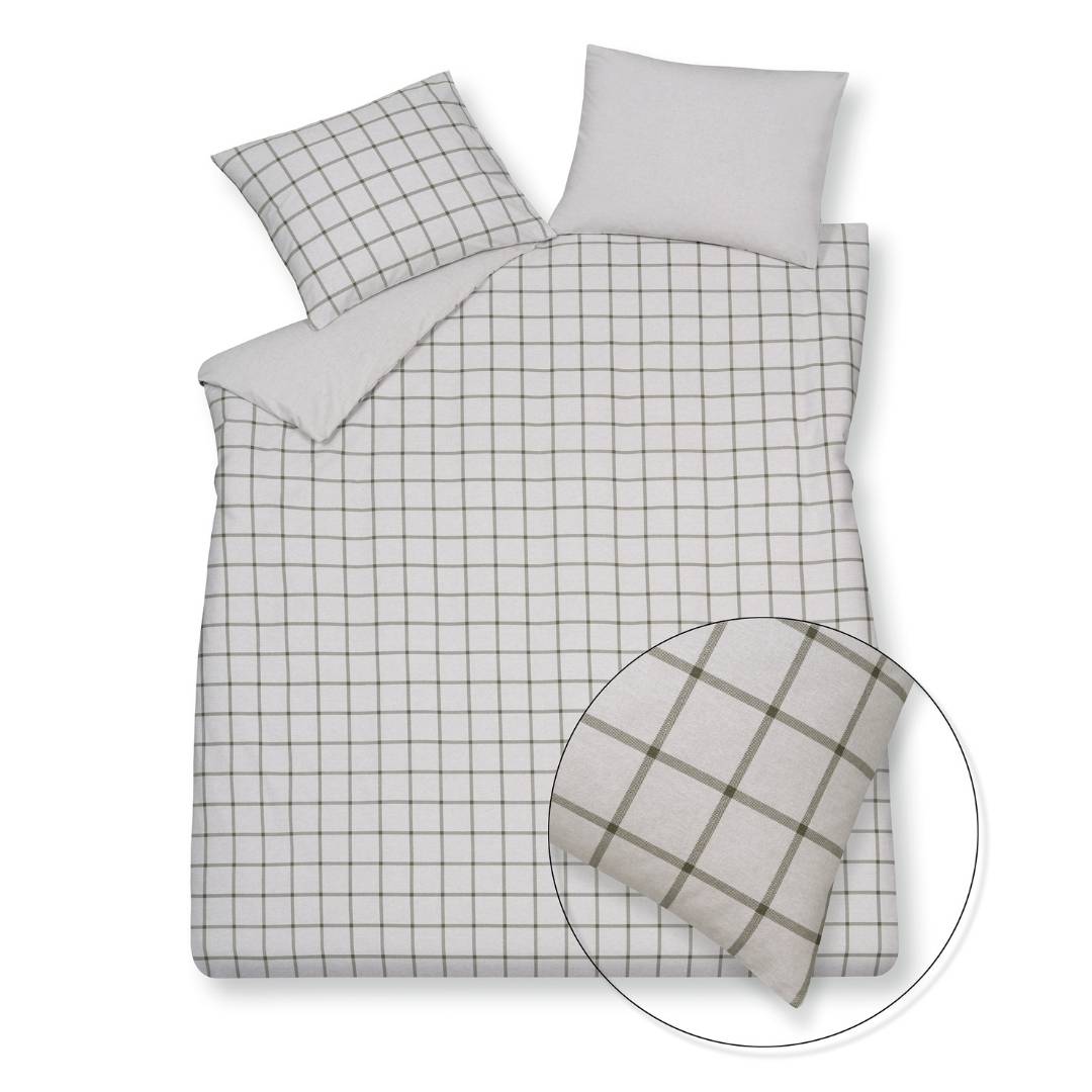 Vandyck Dekbedovertrek Flanel Dundee Thyme