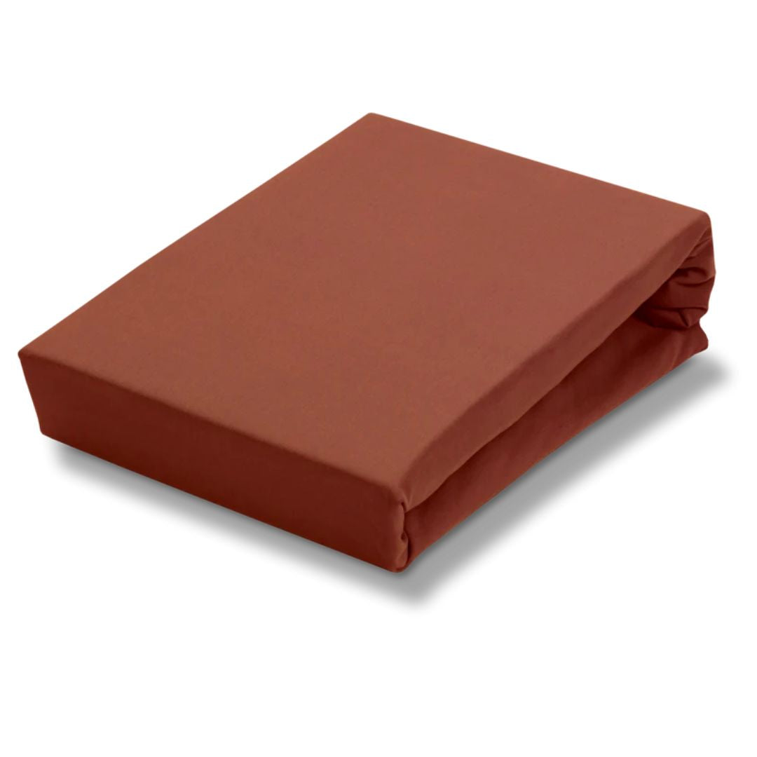 Vandyck hoeslaken Jersey Supreme Rusty Brown