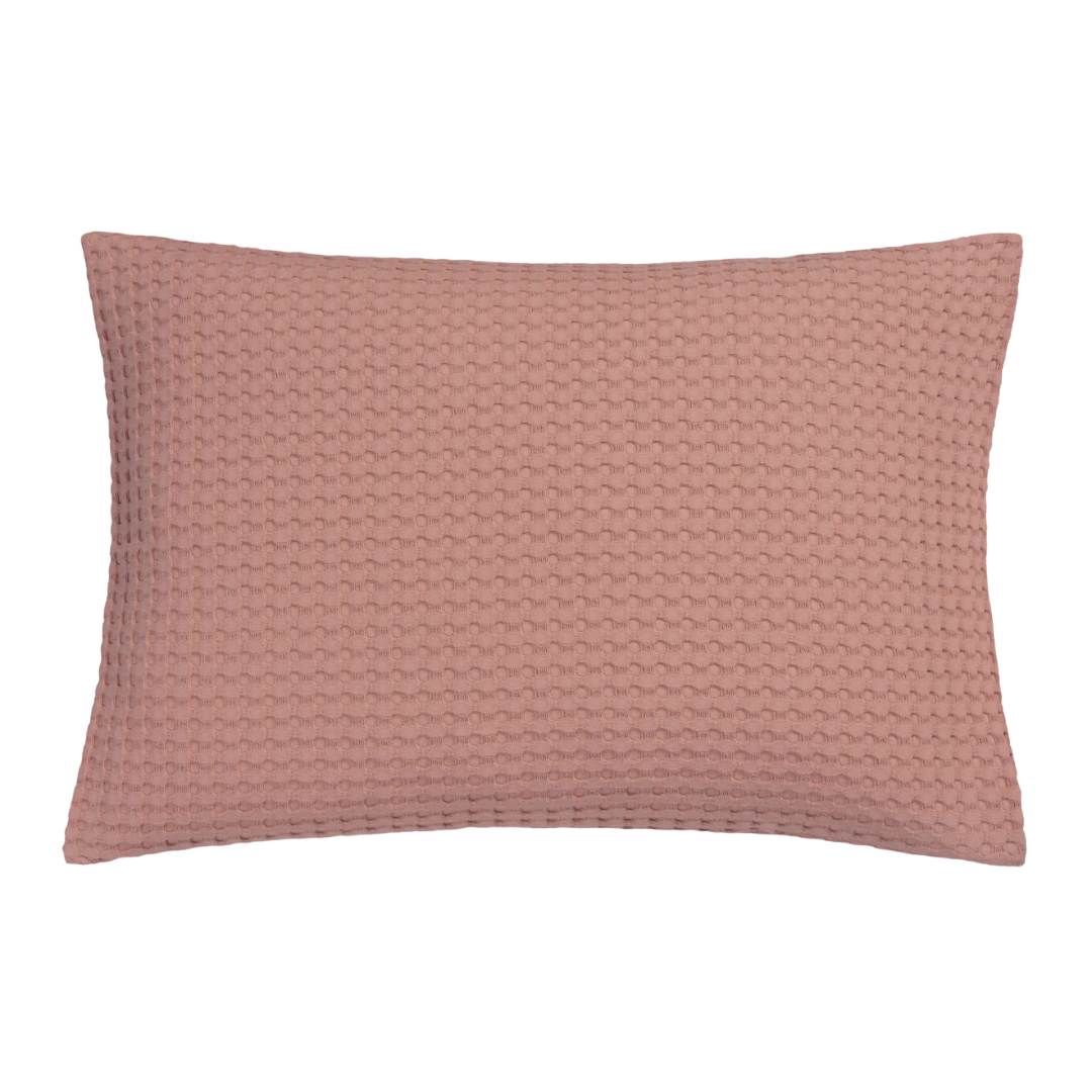 Vandyck Home Pique Wafel Kussensloop Ash Rose 40 x 55 cm