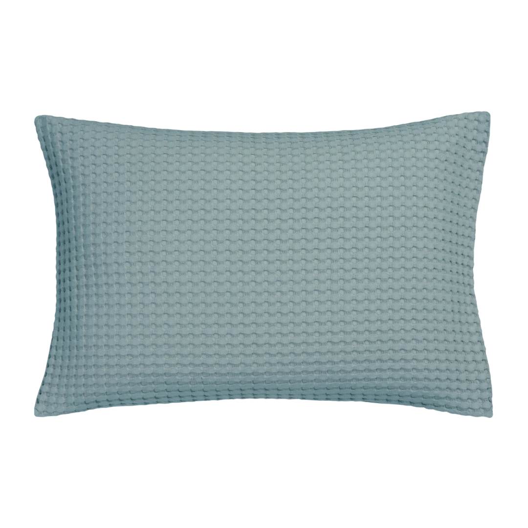 Vandyck Home Pique Wafel Kussensloop Pearl Blue 40 x 55 cm