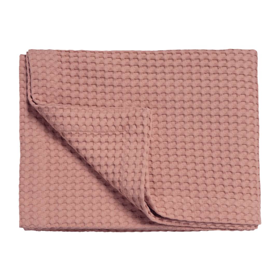 Vandyck Home Pique Wafeldeken Ash Rose