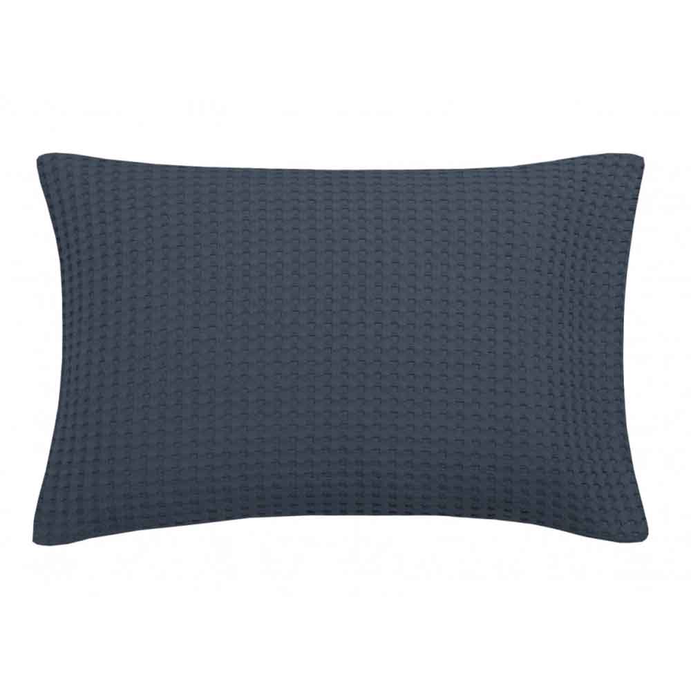 Vandyck Home Pique Wafel Kussensloop Nightblue 40 x 55 cm