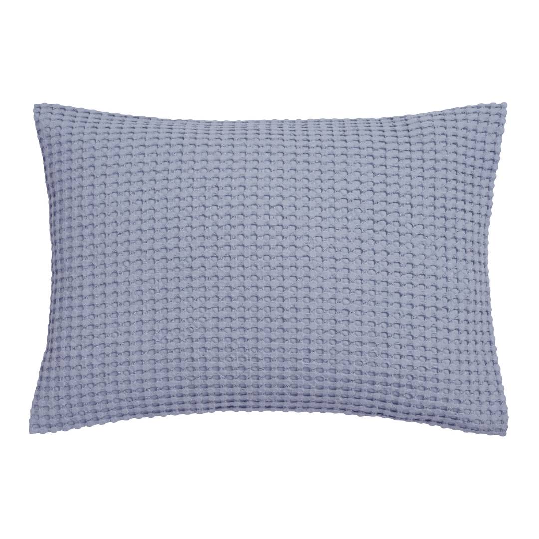 Vandyck Home Pique Wafel Kussensloop Lavender Blue 40 x 55 cm